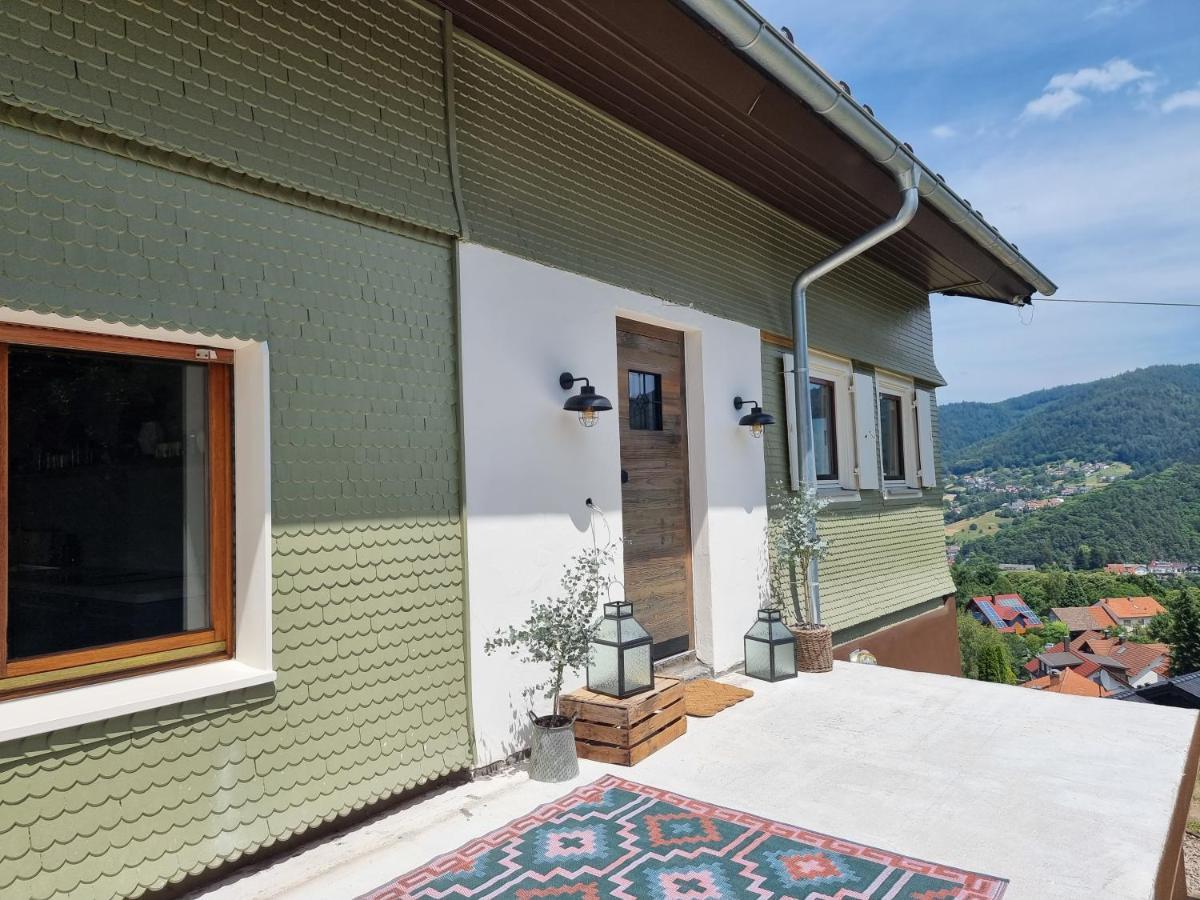 Haus Am Berg Mit Wellnessbereich, Bar Und Panorama Vila Bühlertal Exterior foto